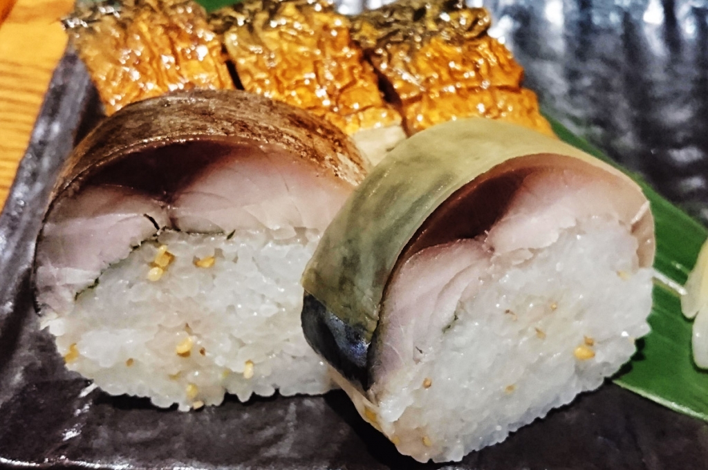 究極のとろさば寿司3種