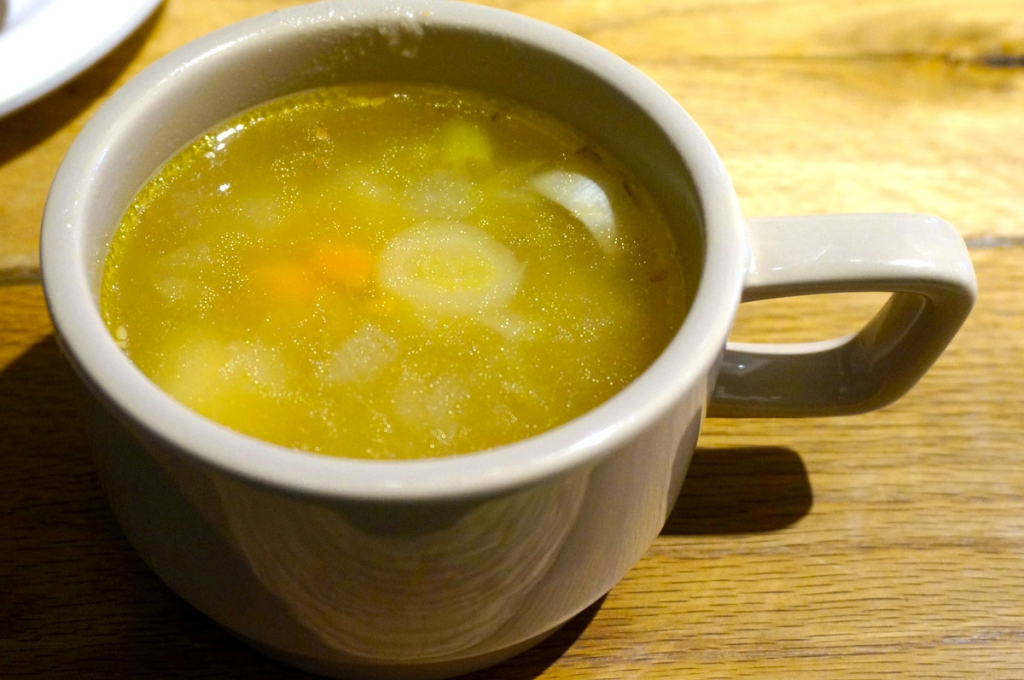 淡路島産藻塩と7種類の野菜スープ